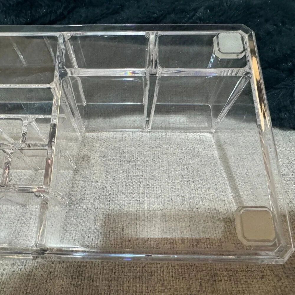 Acrylic Multi-Function Organizer - Beauty, Brushes, Office Supplies, Clear